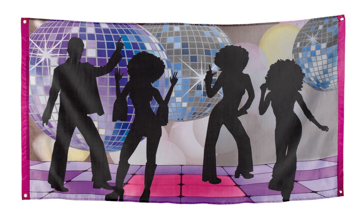 Banderole musique disco - Disco Party