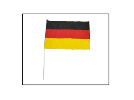drapeau allemagne avec baton 30x45cm