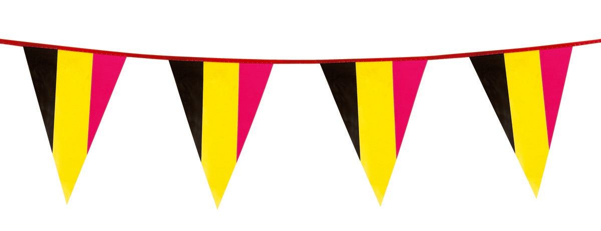 Guirlande fanions drapeau Belgique