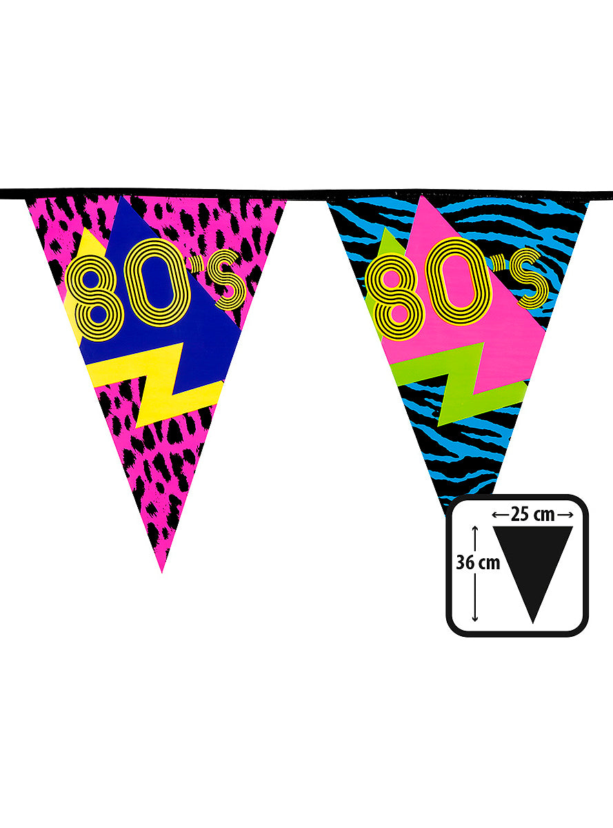 Guirlande de fête des années 80