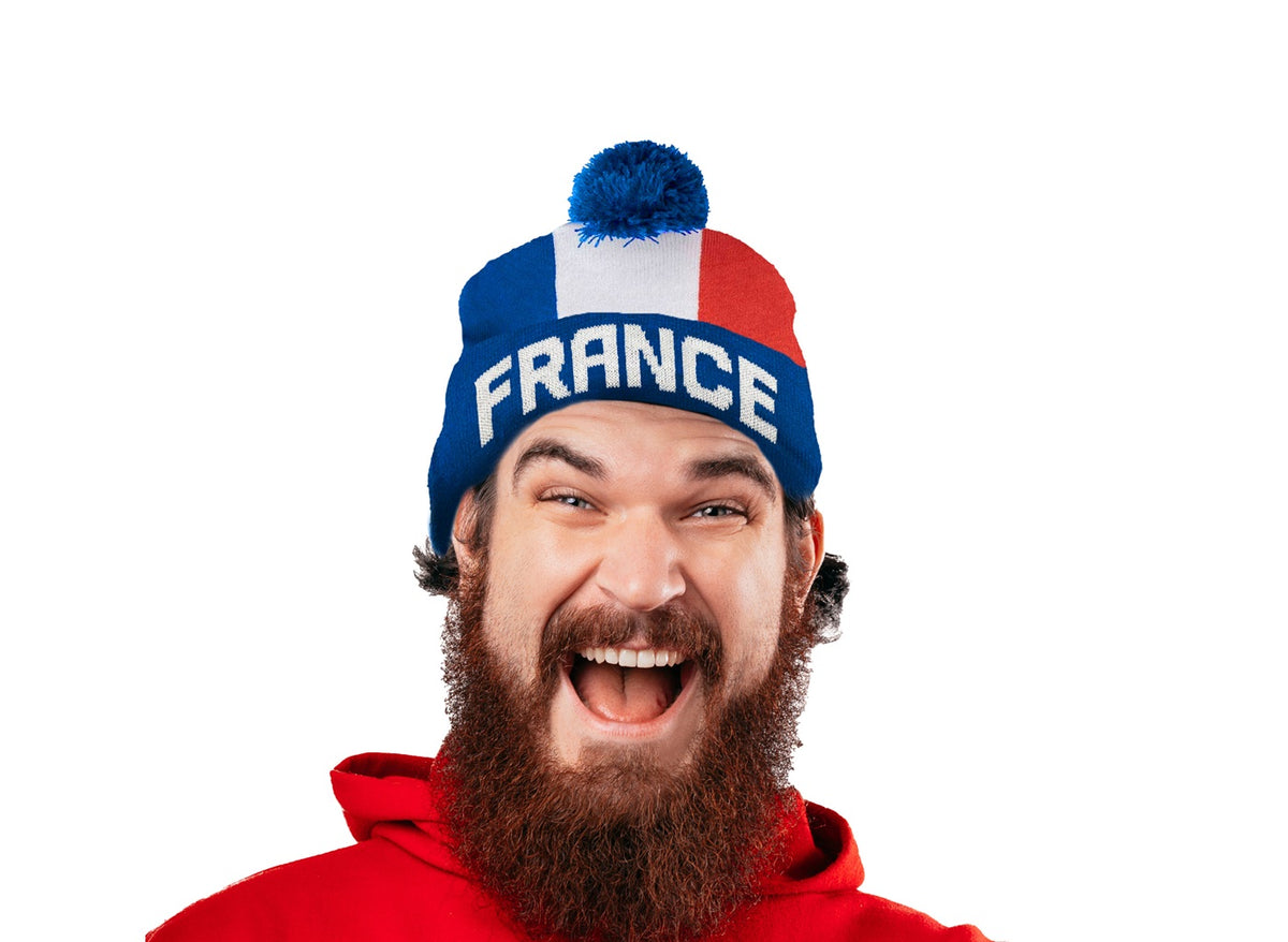 bonnet france avec pompon