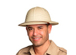 chapeau colonial tropical beige adulte