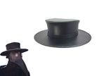 chapeau médecin de la peste noir adulte