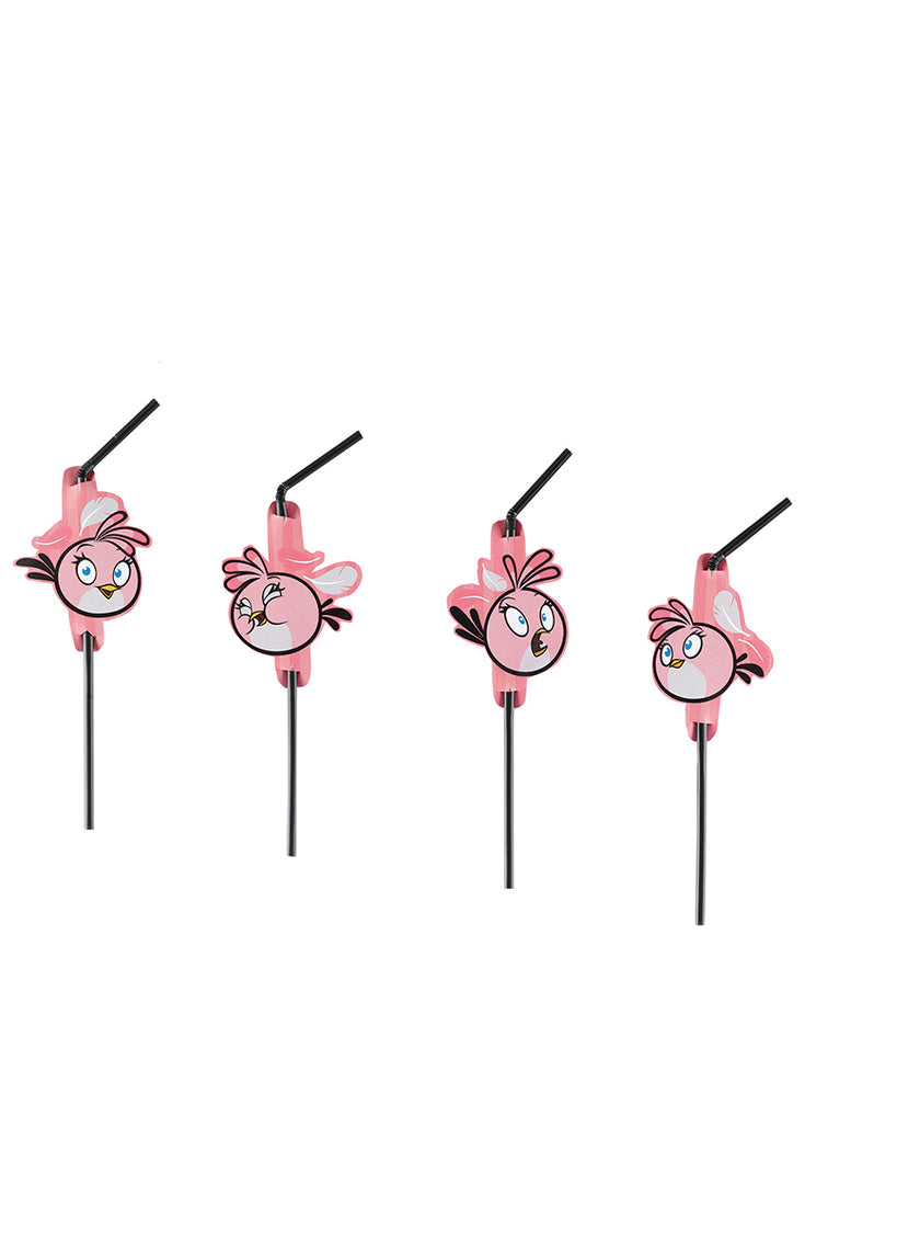 8 pailles Stella Angry Birds