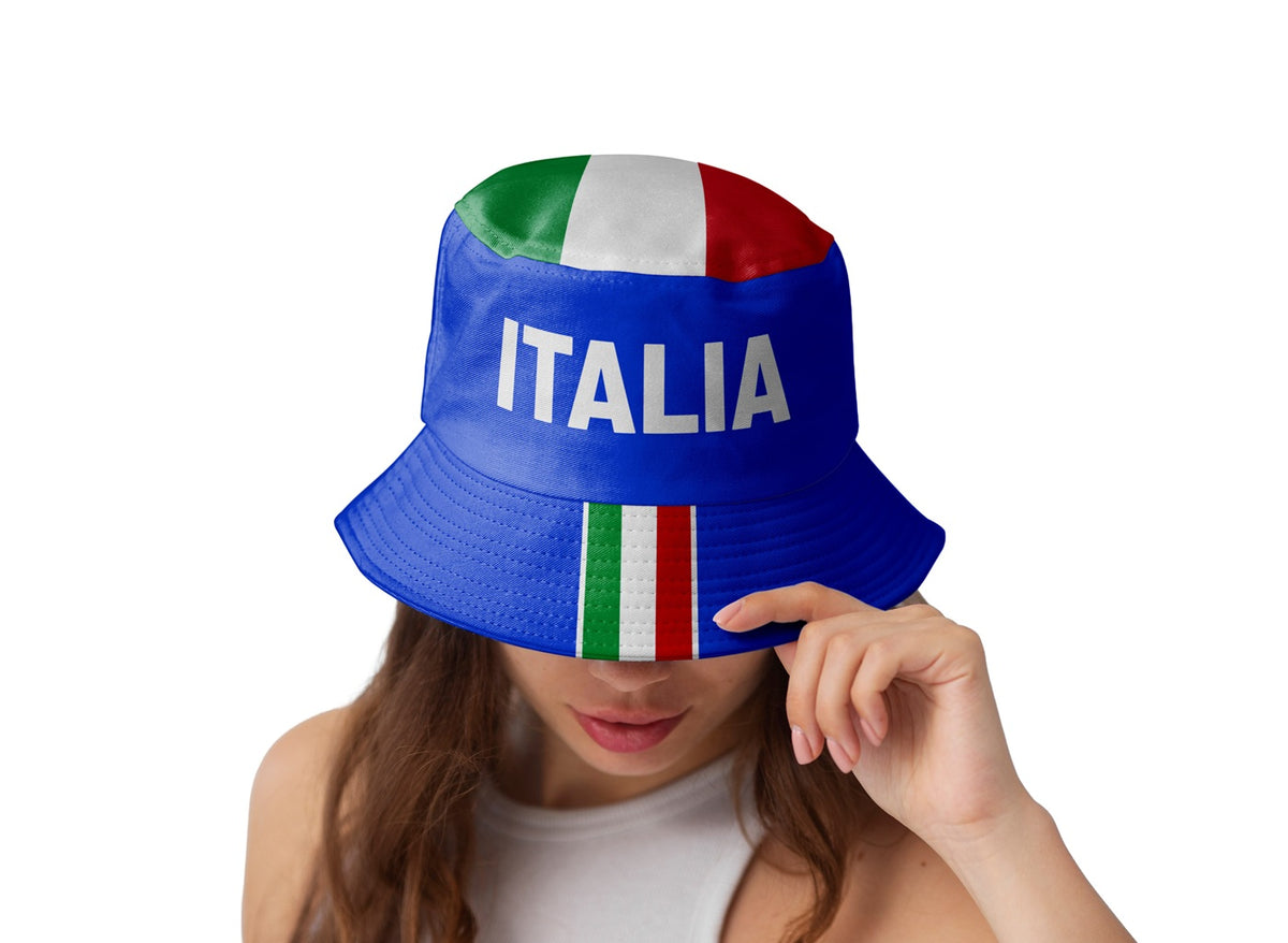 chapeau bob supporter italia adulte
