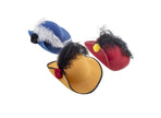 chapeau à plumes avec pompon mix adulte