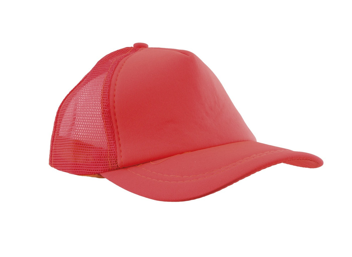 casquette de baseball fluo orange adulte