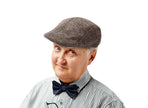 casquette grand père tweed marron adulte
