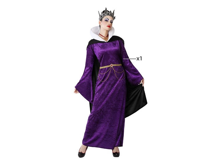déguisement de reine cruelle violet femme