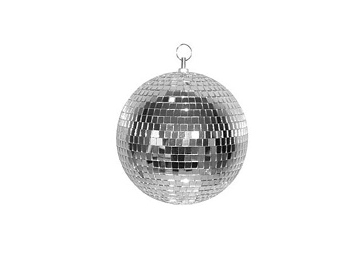 boule à facettes argent 30cm