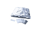 confettis de scène rectangle 1kg argent slowfall