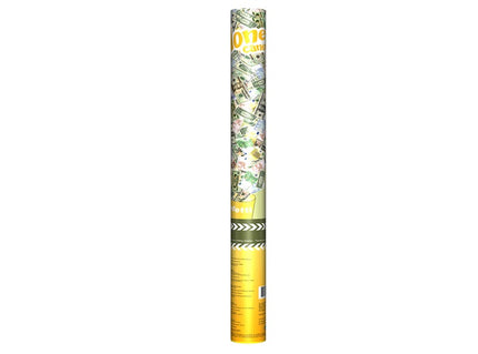 canon à confettis billets premium 60cm
