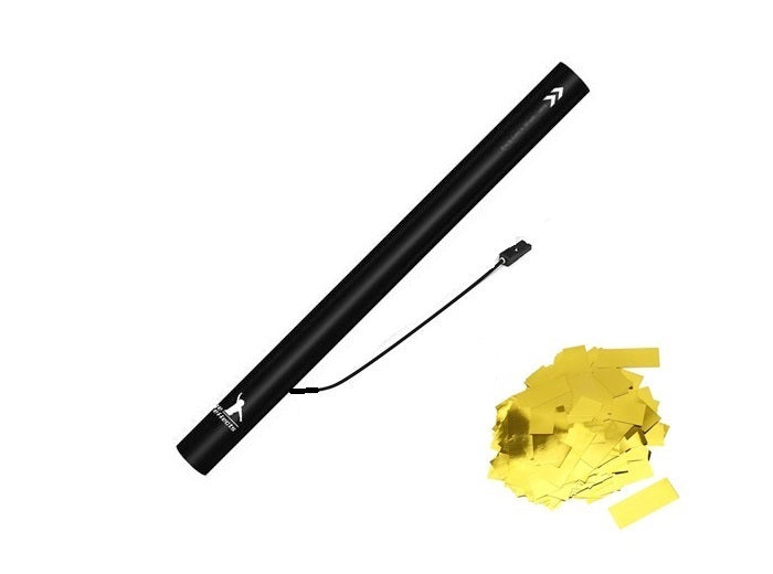canon lectrique confettis papier mtalliss or pro 60cm