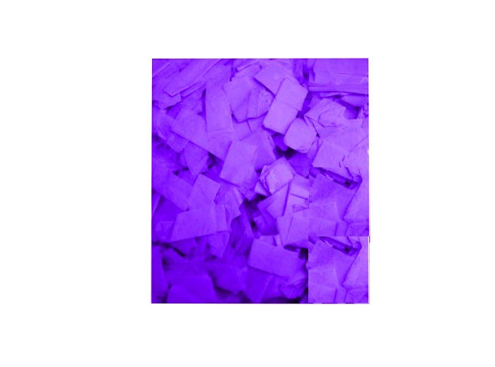 confettis de scène rectangle 1kg violet slowfall