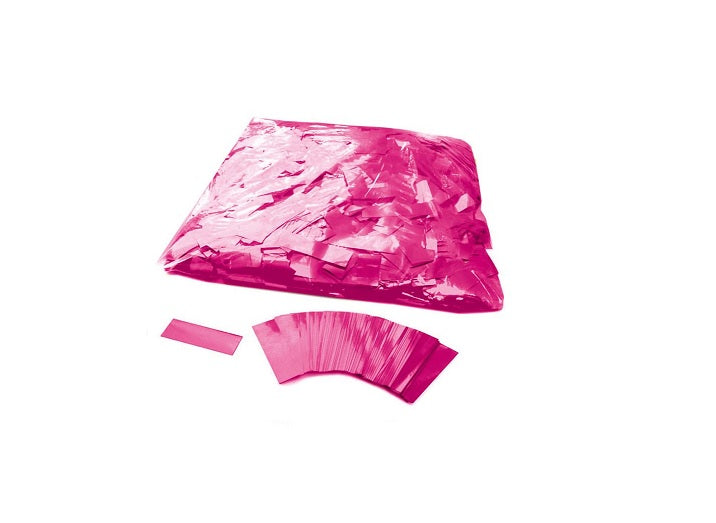 confettis de scène rectangle 1kg rose mtalis slowfall