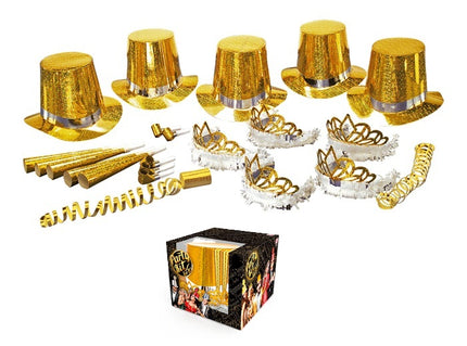kit party las vegas diamant holographique or 10 personnes