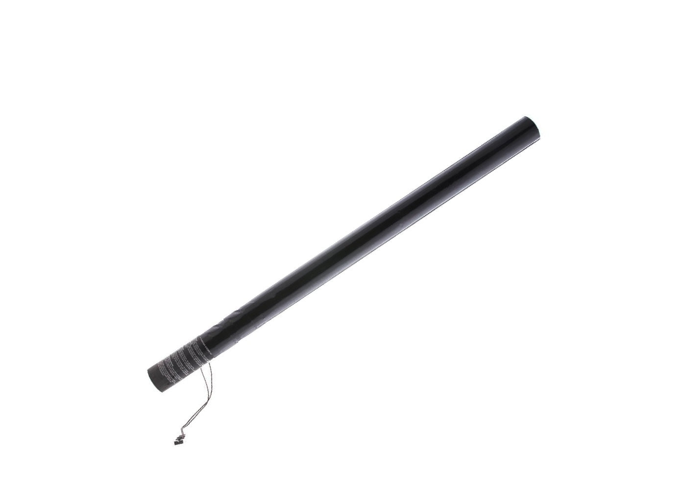 canon électrique à serpentins papier métallisé argent pro 80cm