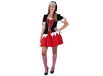 déguisement de lutin de noël femme 3pcs