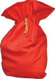 sac de père noël rouge feutrine 1m