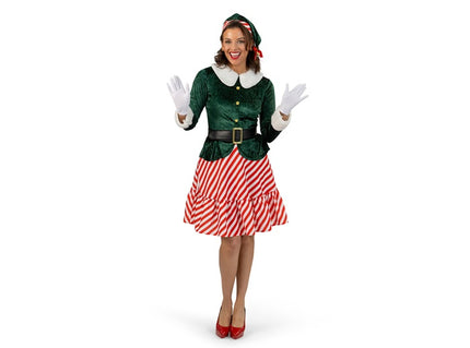 déguisement d'elfe lutin de noël femme 3pcs