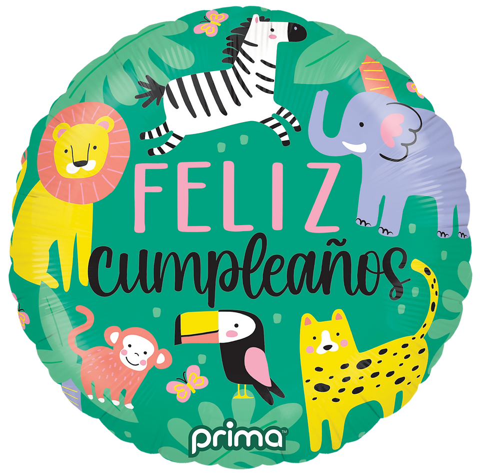Ballon Alu Feliz Cumpleanos Selva 18