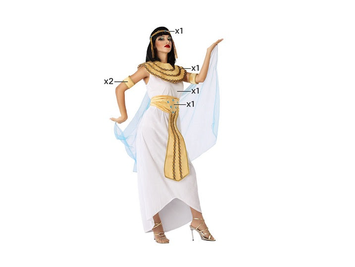 déguisement d'égyptienne 6pcs femme