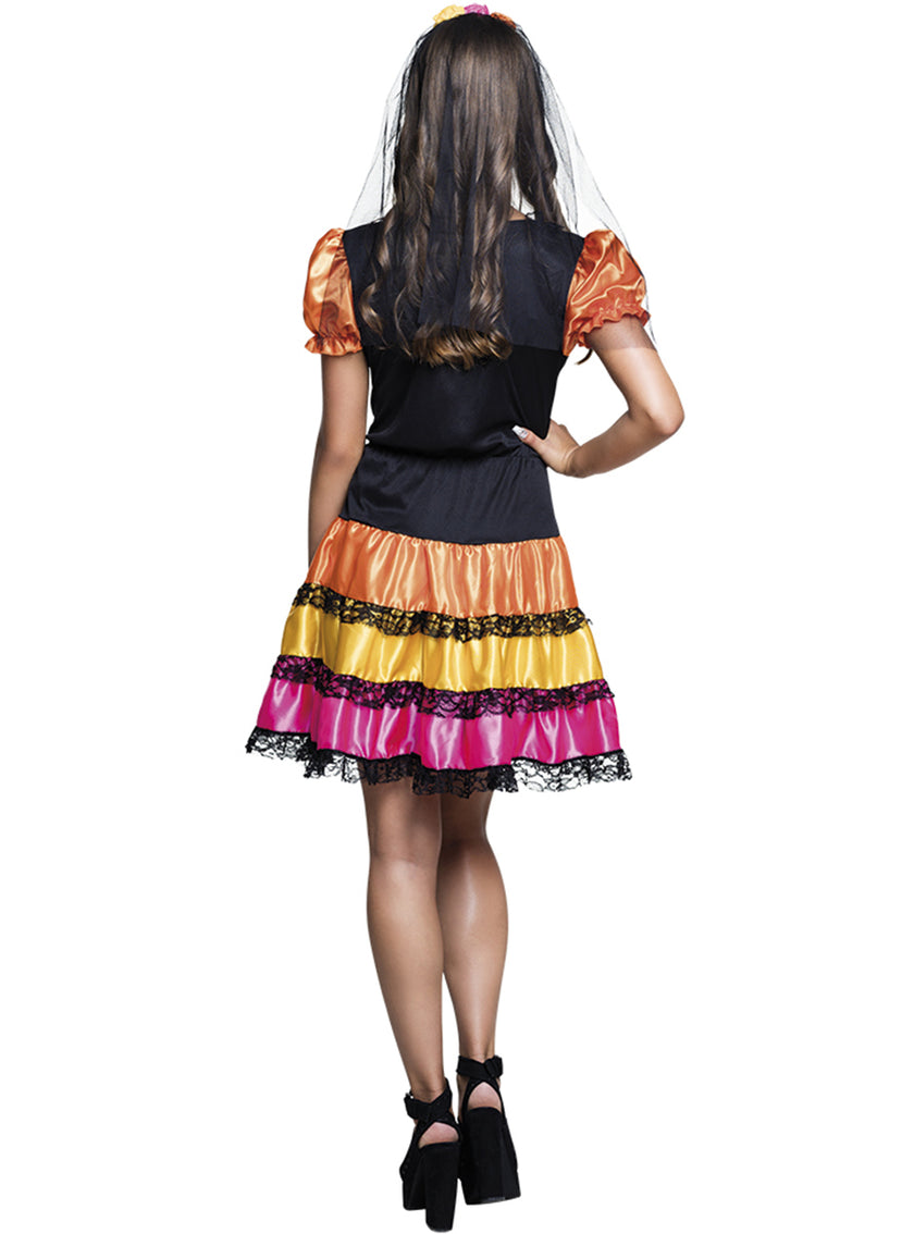 Déguisement Catrina jour des morts adolescent