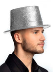 Chapeau argenté brillant