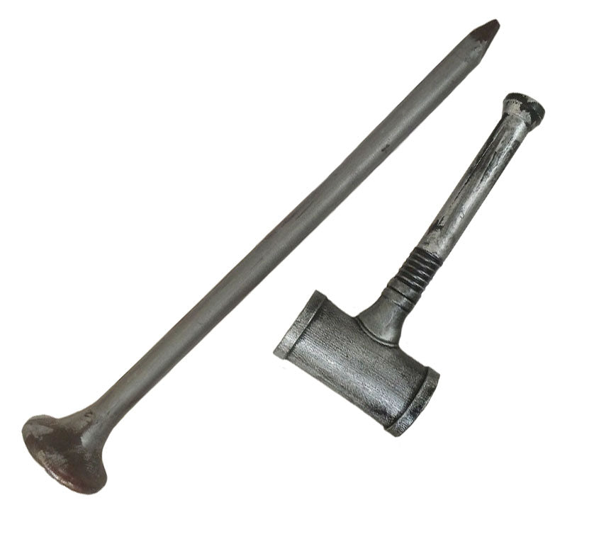 marteau et burin 50cm