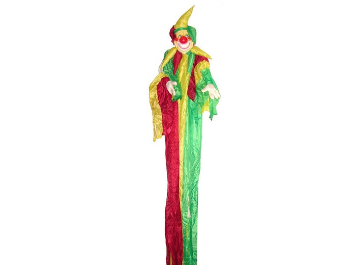 suspension clown vert rouge jaune gante 3.6m