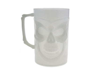 chope de bire motif crne gid transparente fluorescente 14cm