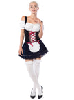 Robe bavaroise coquette femme
