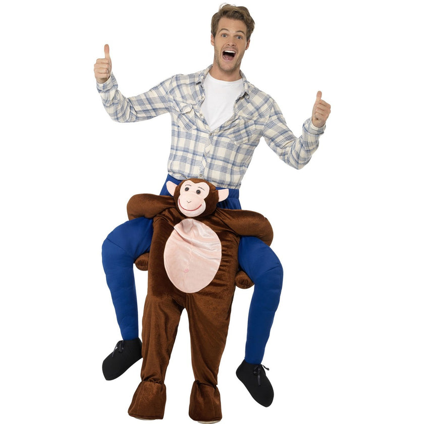 Déguisement singe de la jungle adulte