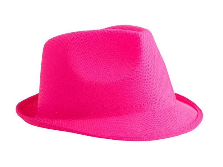 chapeau tribly event rose fluo adulte