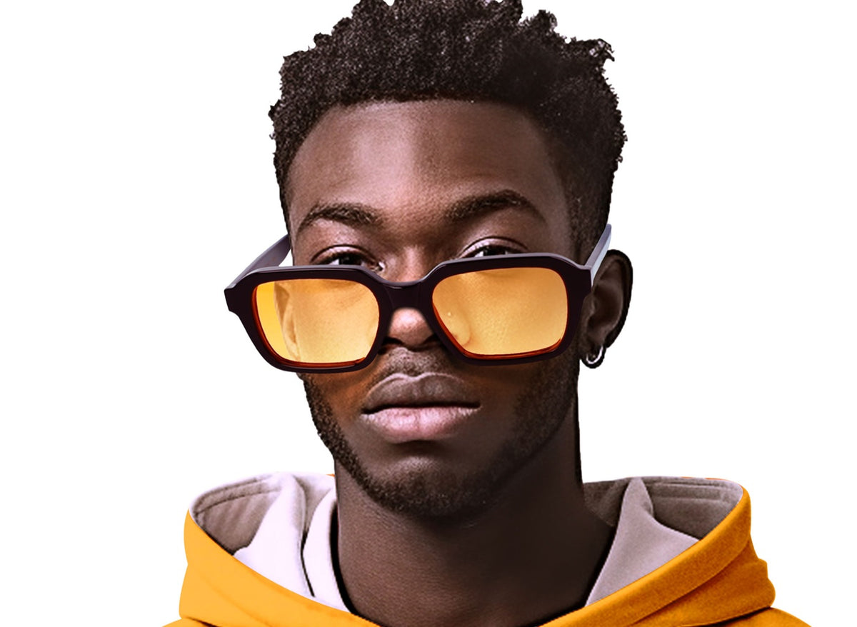 lunettes gag rappeur noire adulte