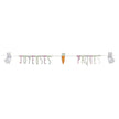 GUIRLANDE LETTRES JOYEUSES PAQUES LAPINOU 1.80M