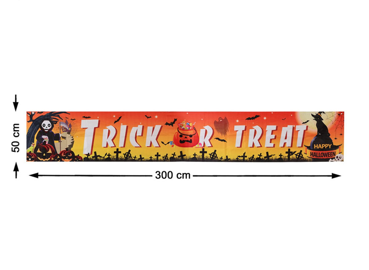 banderole décoration halloween motif 