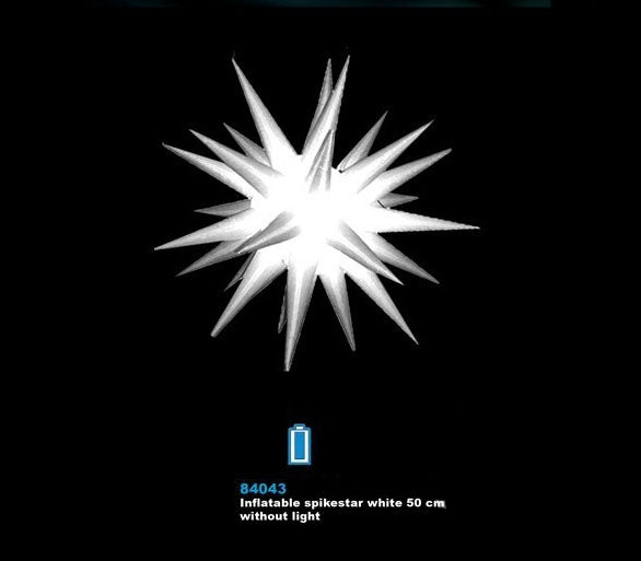 étoile gonflable - star 0,5m battery operated