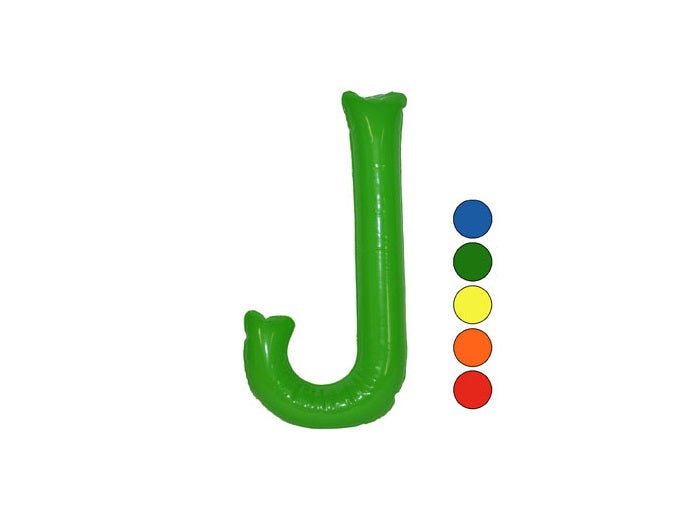 'j'' lettre gonflable 35cm