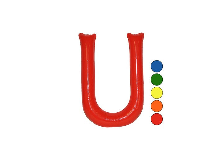 'u'' lettre gonflable 35cm