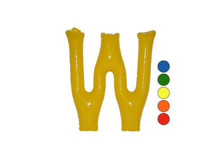 'w'' lettre gonflable 35cm