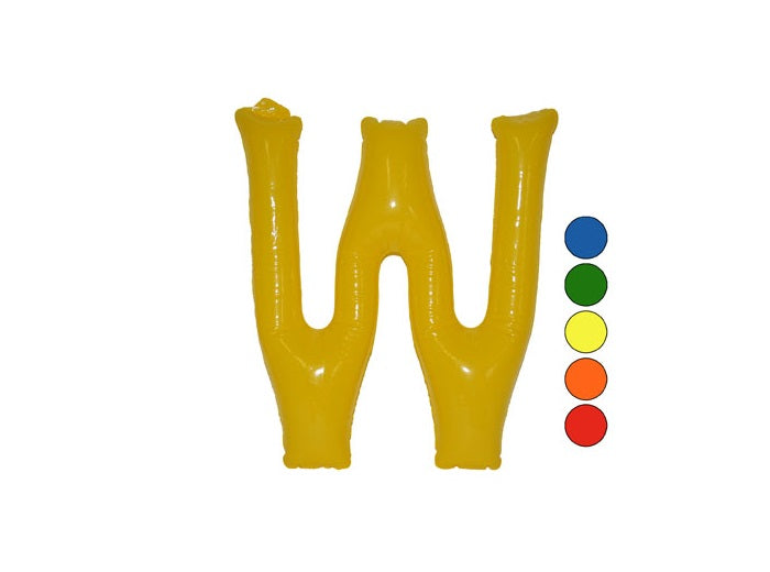 'w'' lettre gonflable 35cm