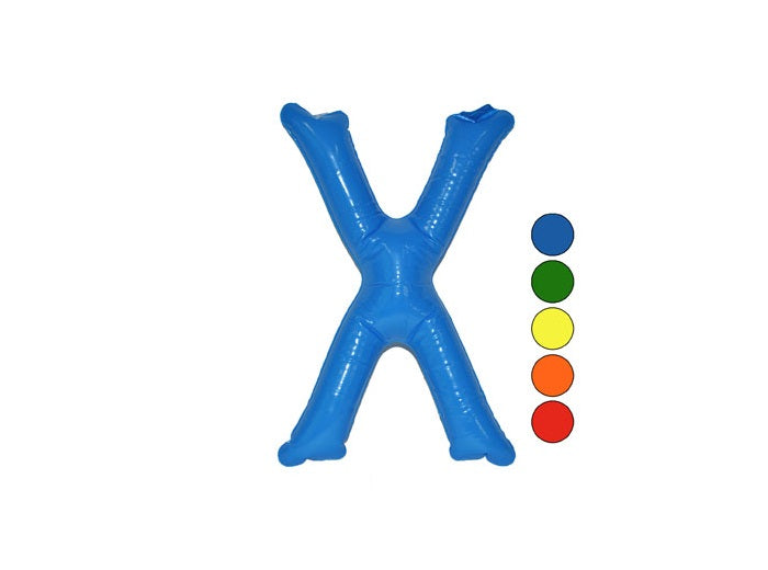'x'' lettre gonflable 35cm