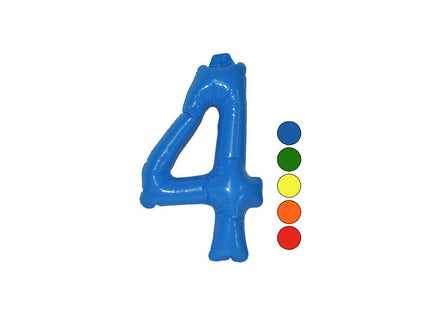 '4'' chiffre gonflable 35cm