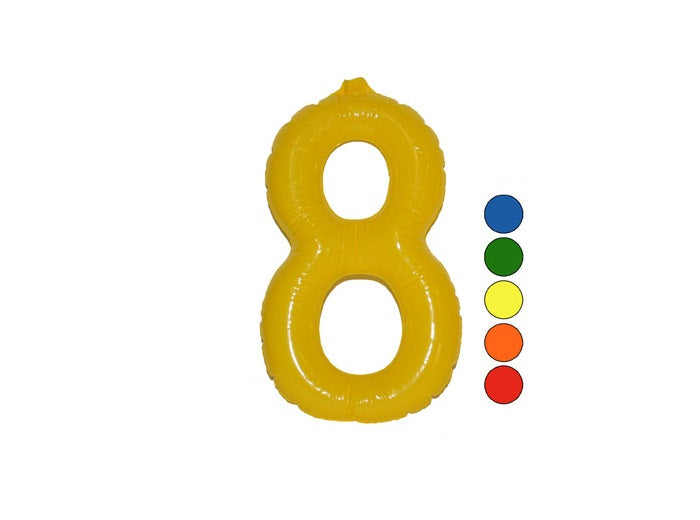 '8'' chiffre gonflable 35cm