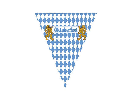 guirlande 10 fanions oktoberfest 5m