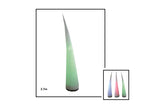 cone gonflable led's et télécommande 2.7m