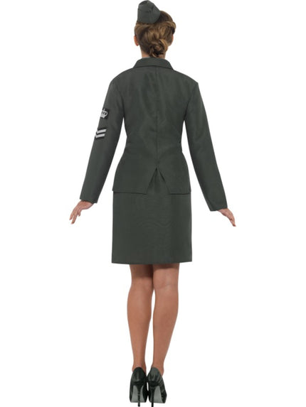 Déguisement soldat de la Seconde Guerre Mondiale femme