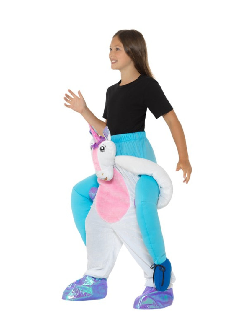 Déguisement porte-moi licorne blanche enfant