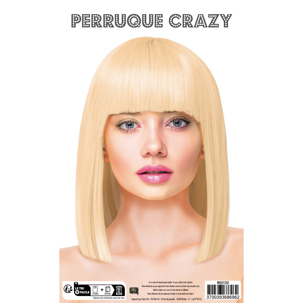 PERRUQUE CRAZY BLONDE